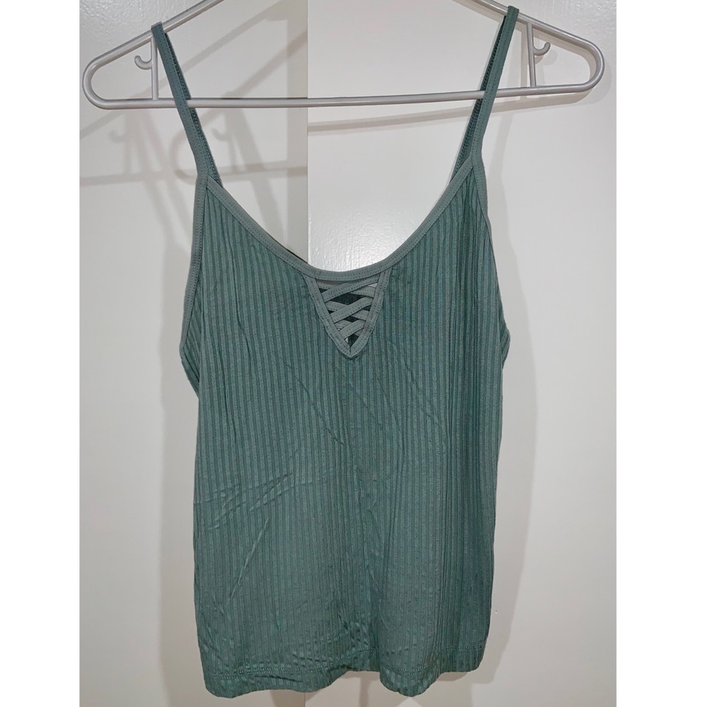 Tank Top w/Criss Cross Pattern